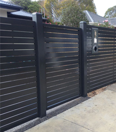 Australia style aluminium panel DIY fence
